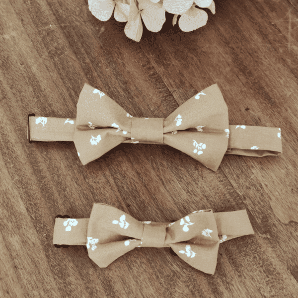 nœud papillon Camel, de petits fils et de coton